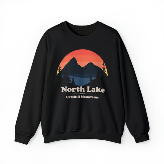 North Lake Catskill Mountains Unisex Heavy Blend Crewneck Sweatshirt