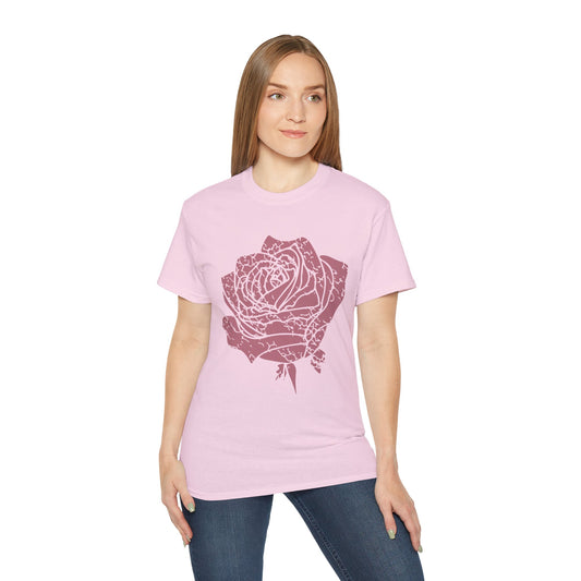 Vintage Rose Unisex Ultra Cotton Tee