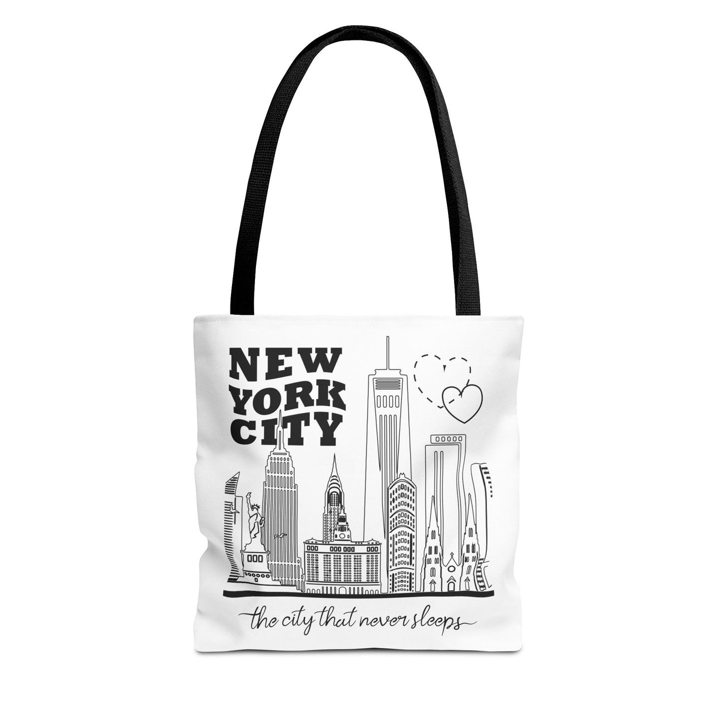 New York City Skyline Tote Bag