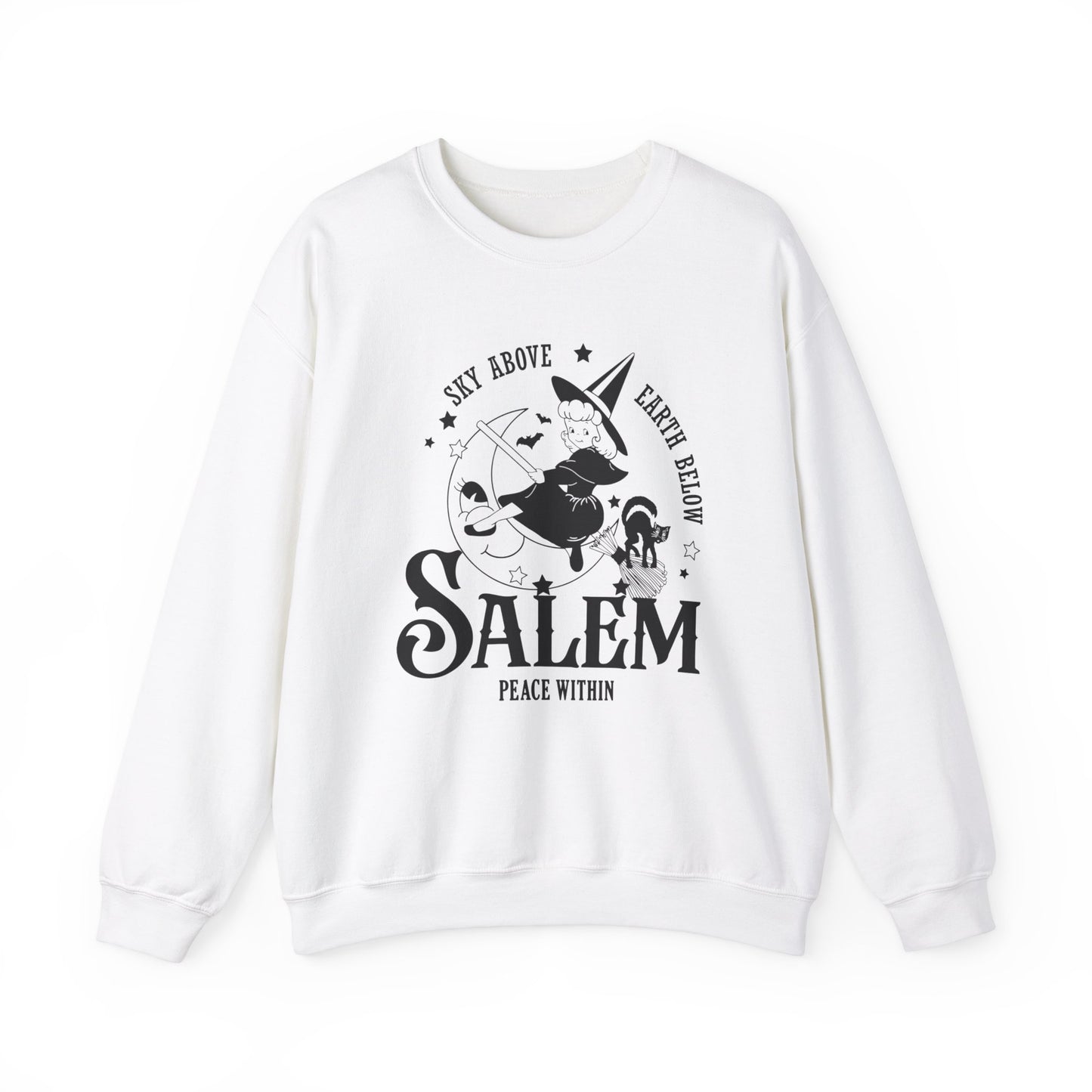 Salem Witch Crewneck Sweatshirt for Women