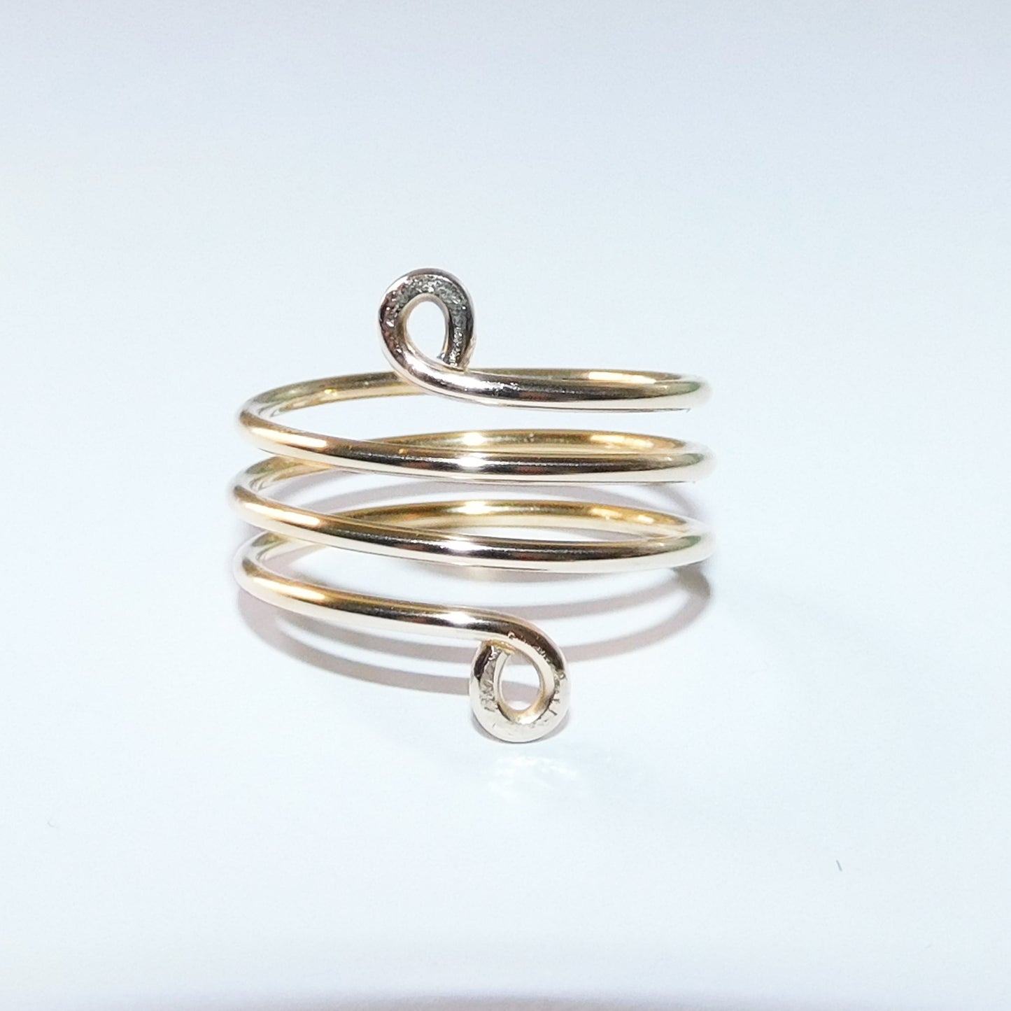 Brass Wrap Around Thumb Ring