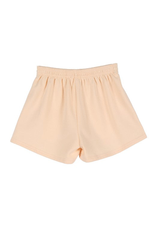 Soft Cream Sweat Shorts