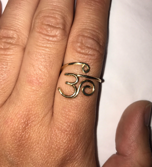 OM Symbol Ring