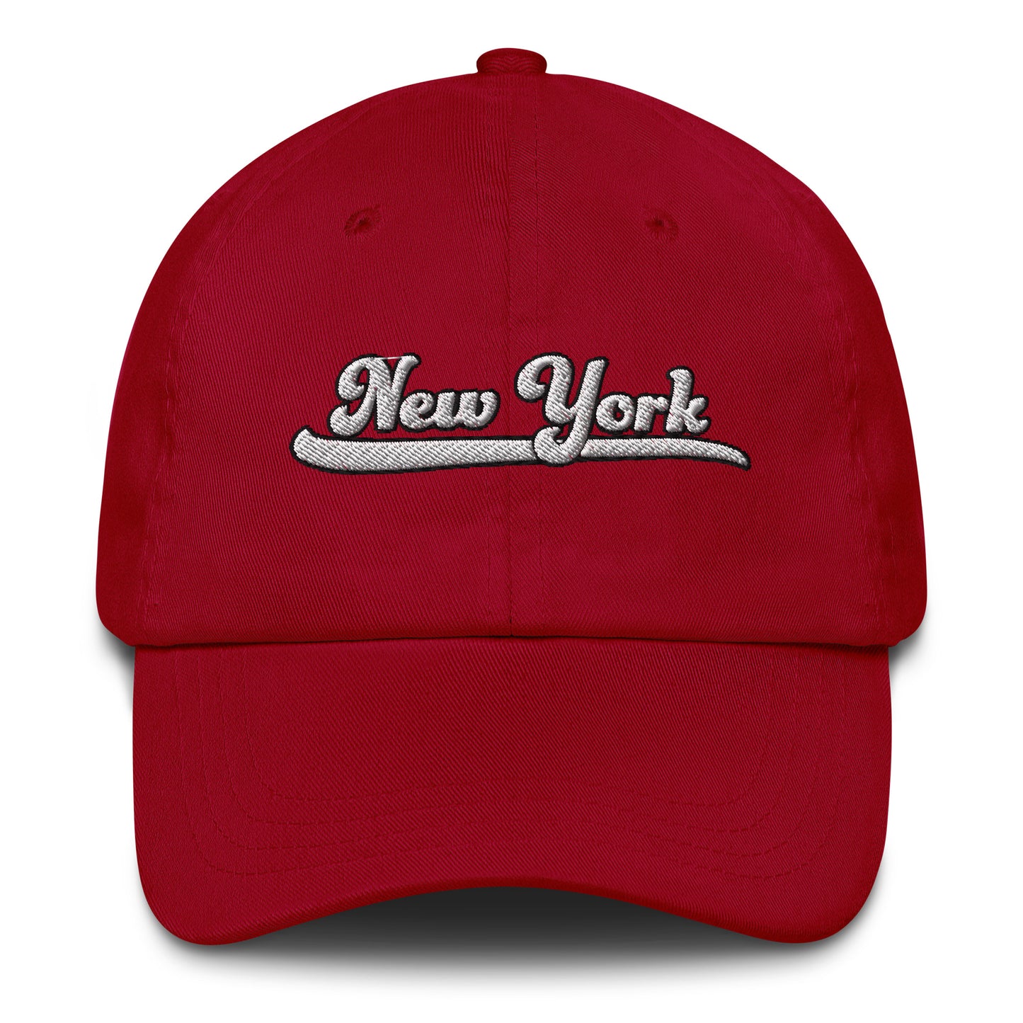 New York Embroidered Dad hat