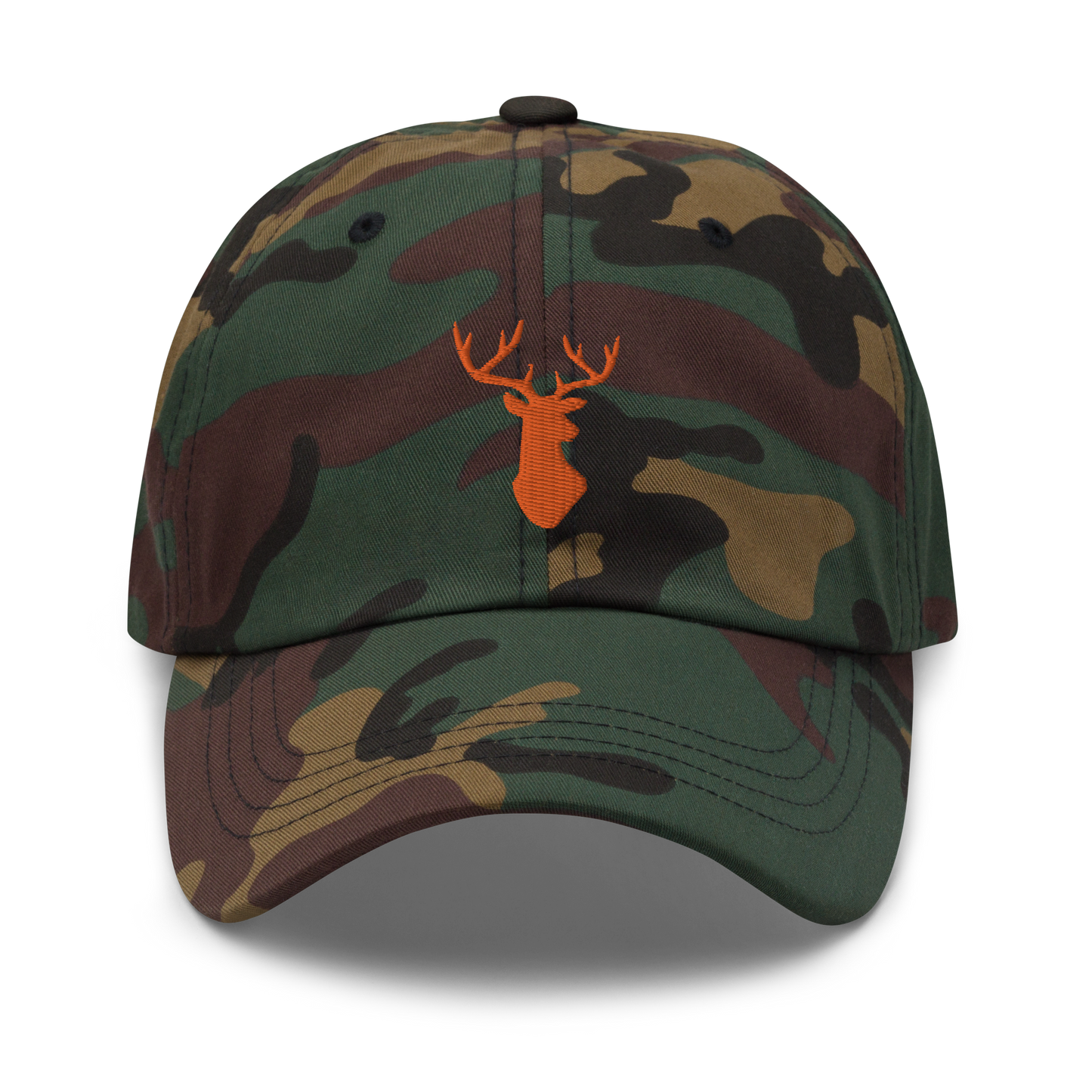 Deer Head Dad Hat - Custom Embroidery