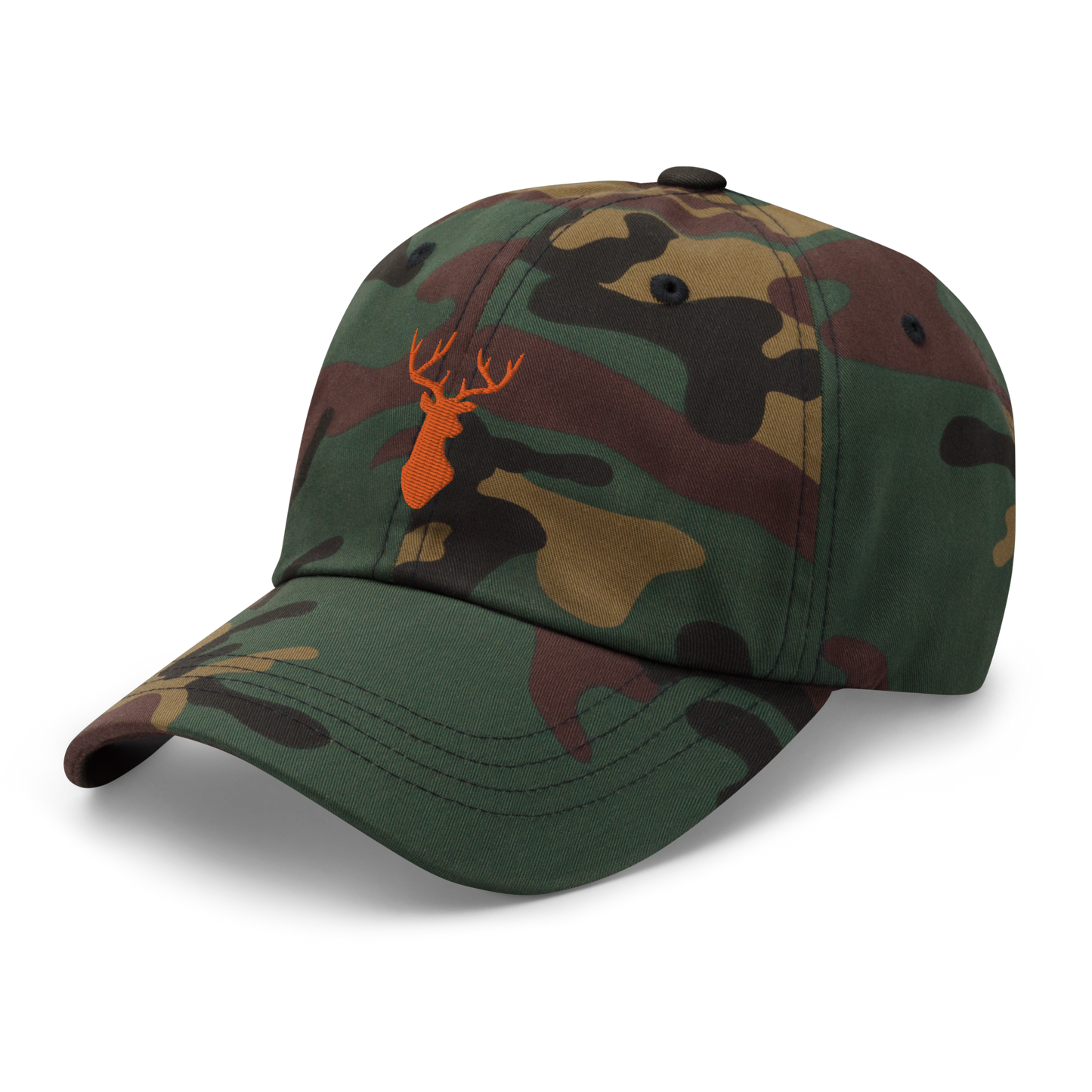 Deer Head Dad Hat - Custom Embroidery