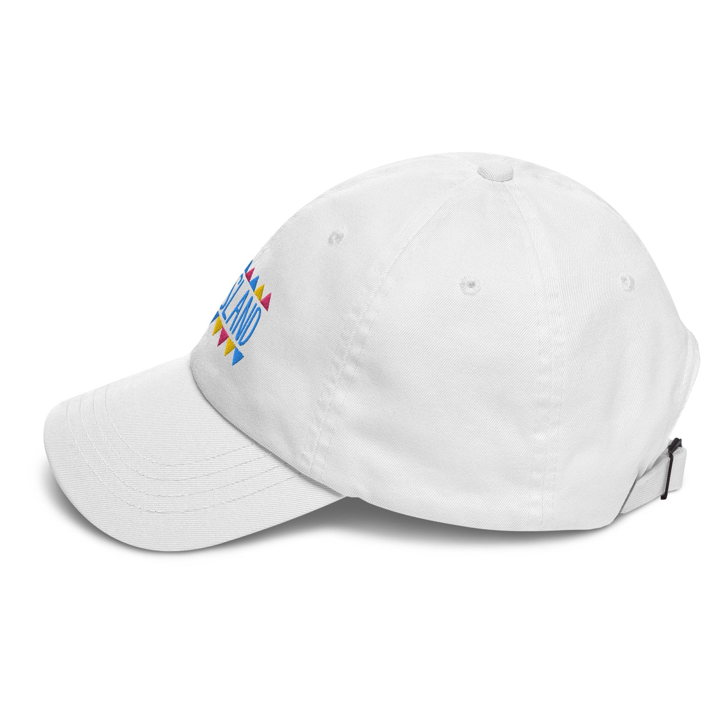 Fire Island Colorful Embroidered Dad hat