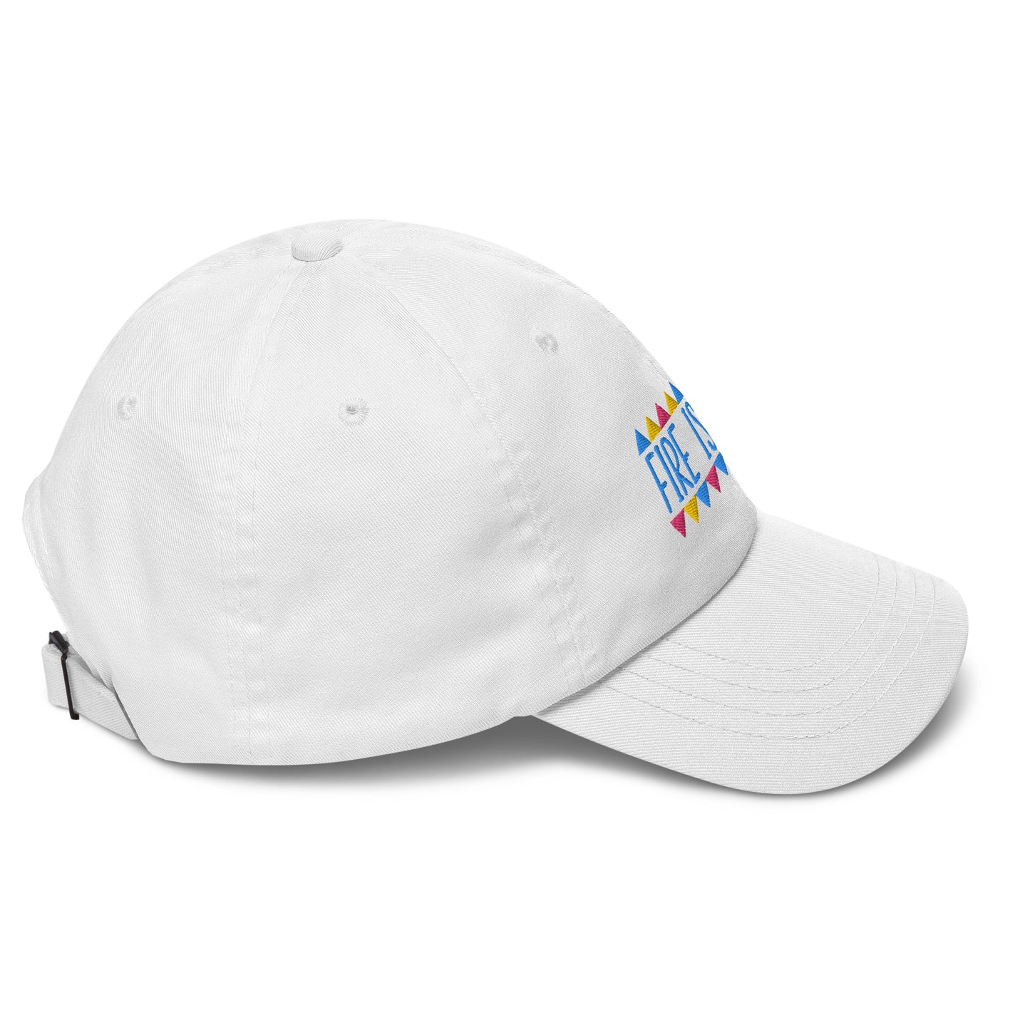 Fire Island Colorful Embroidered Dad hat