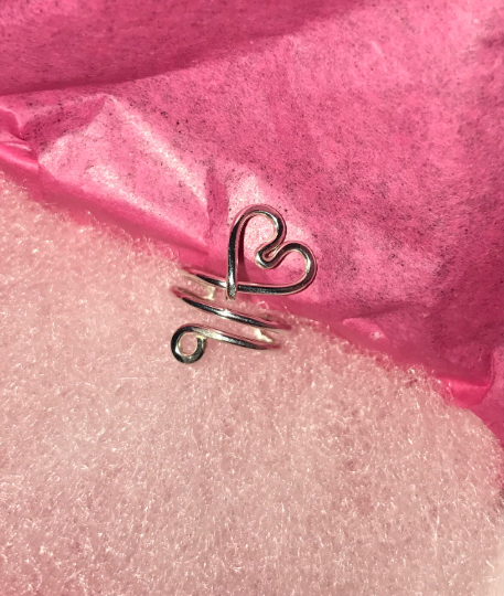 Little Heart Ear Cuff