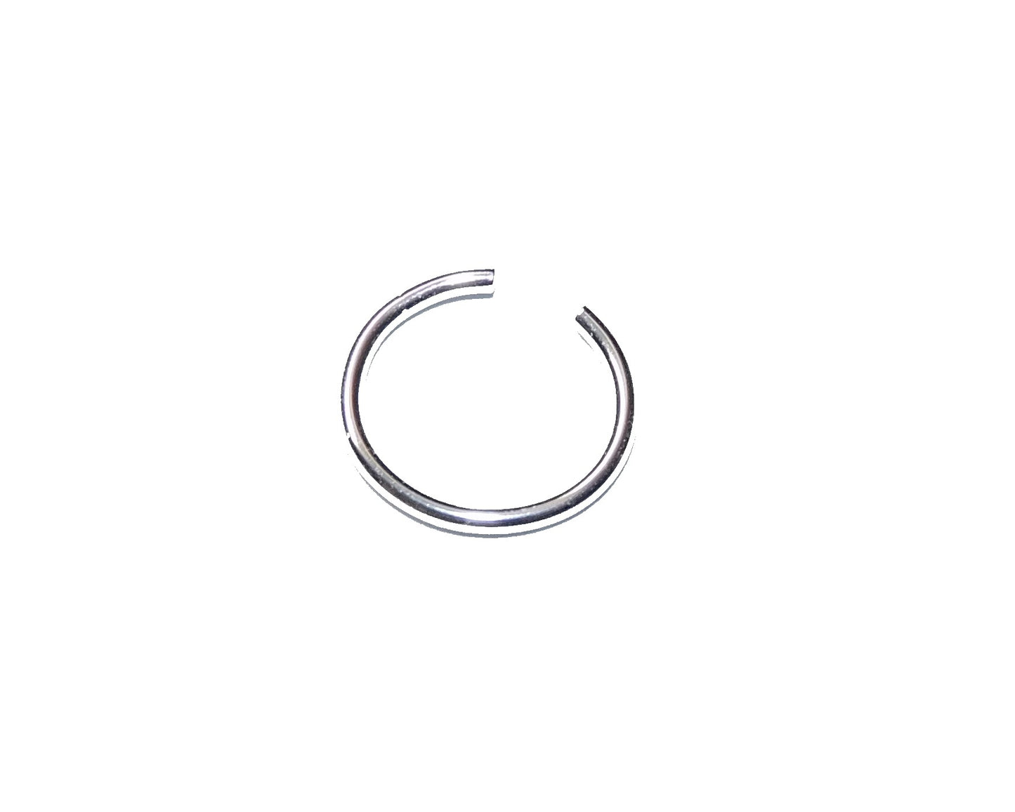 Single Hoop Ear Cuff Fake Piercing Hoop Earring