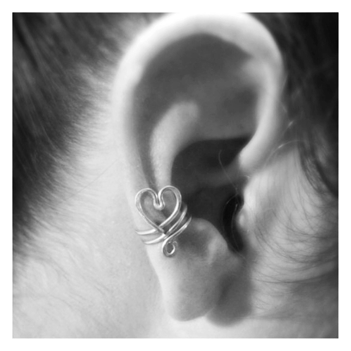 Little Heart Ear Cuff