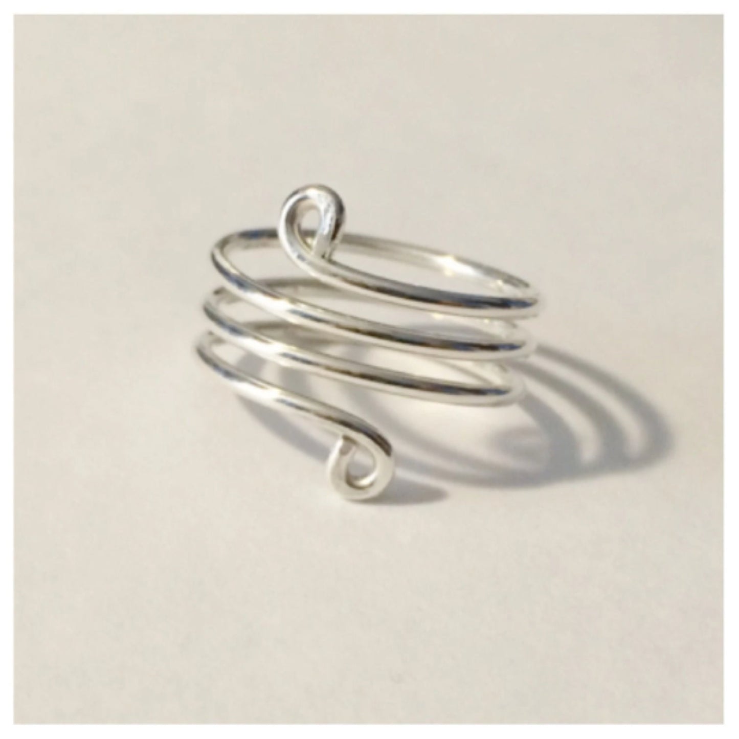 Wrap Around Sterling Silver Thumb Ring